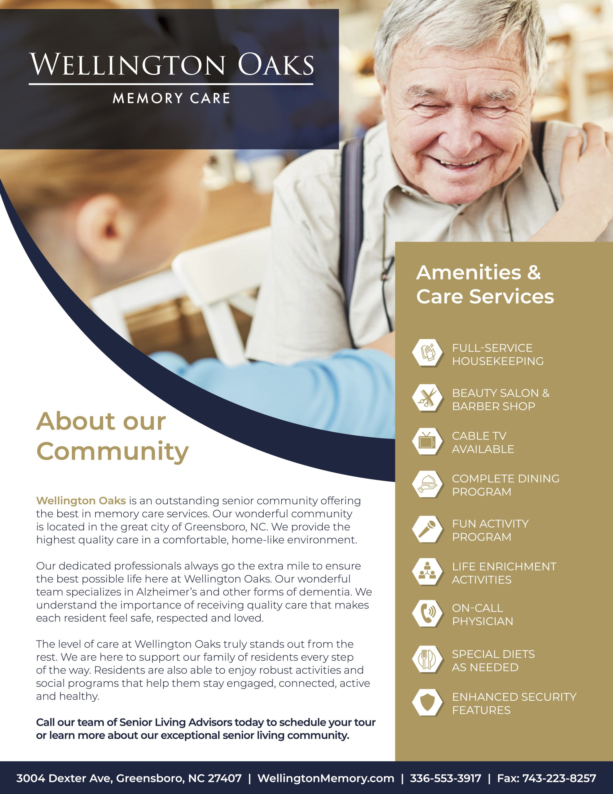 Wellington Oaks- About our Services
